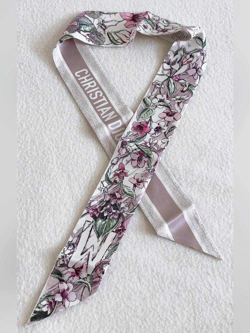 Dior Jardin D’hiver Mitzah Silk Scarf